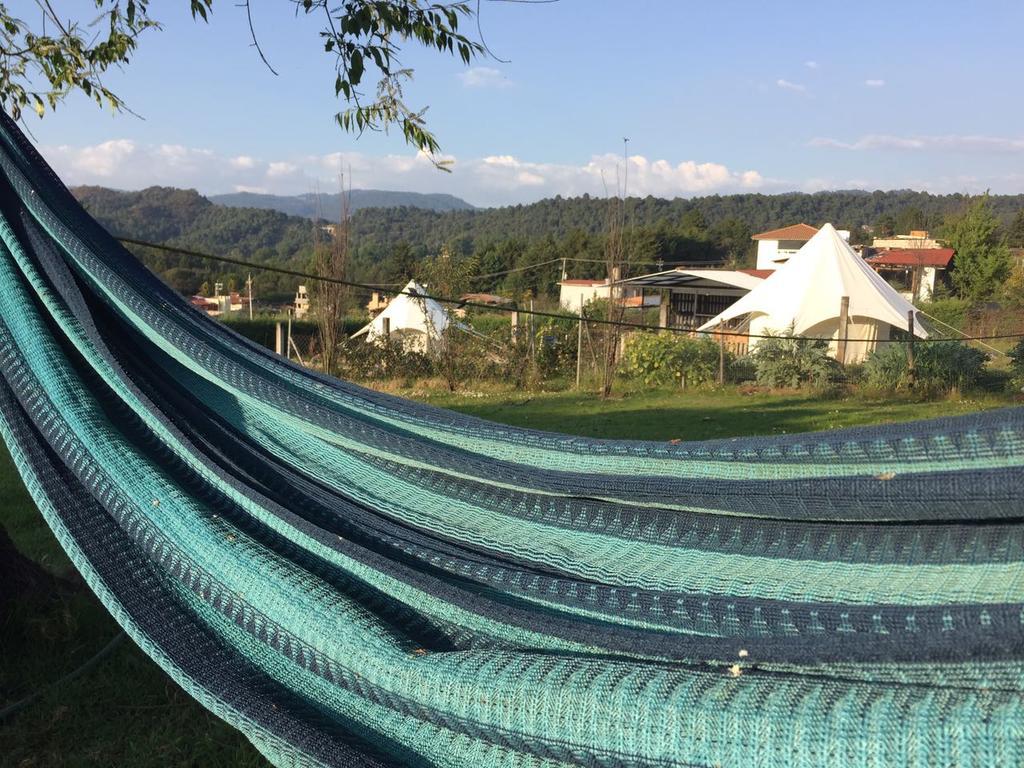 فندق فالي دي برافوفي  Acatitlan Glamping المظهر الخارجي الصورة